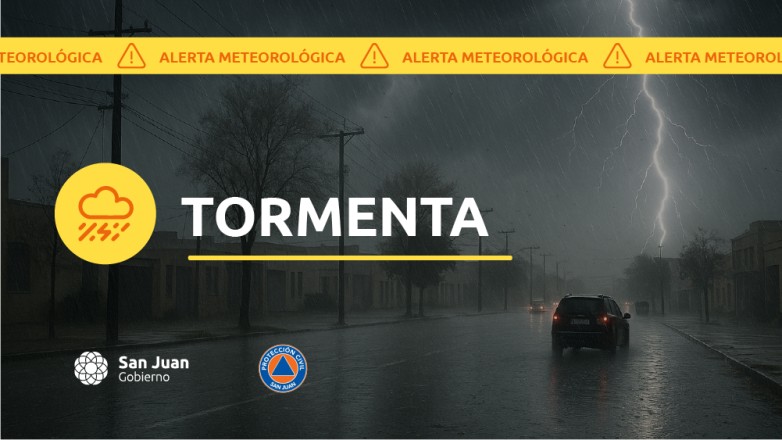 alerta por tormenta